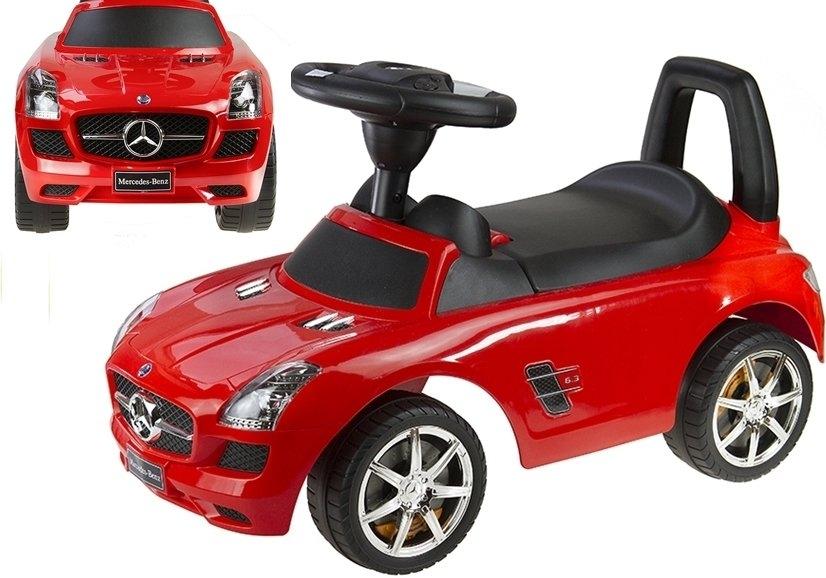 Röd Mercedes-Benz SLS AMG Ride-On: Säker, rolig och hållbar