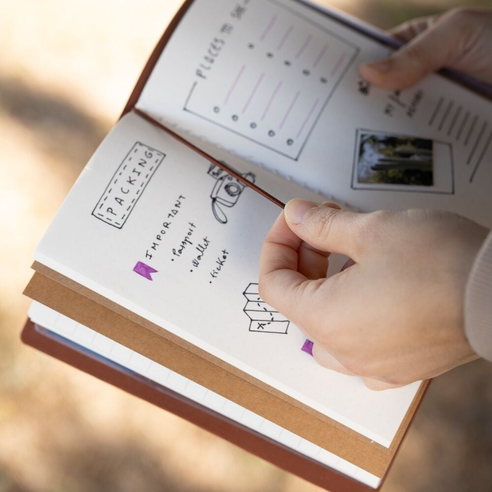 Real Madrid Travel Notebook, 80 sidor, perfekt för fans