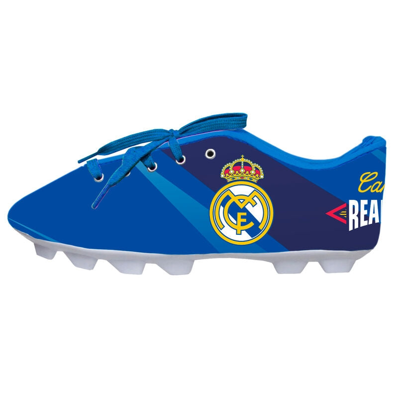 Real Madrid fotbollsstövel pennfodral, hållbart och rymligt