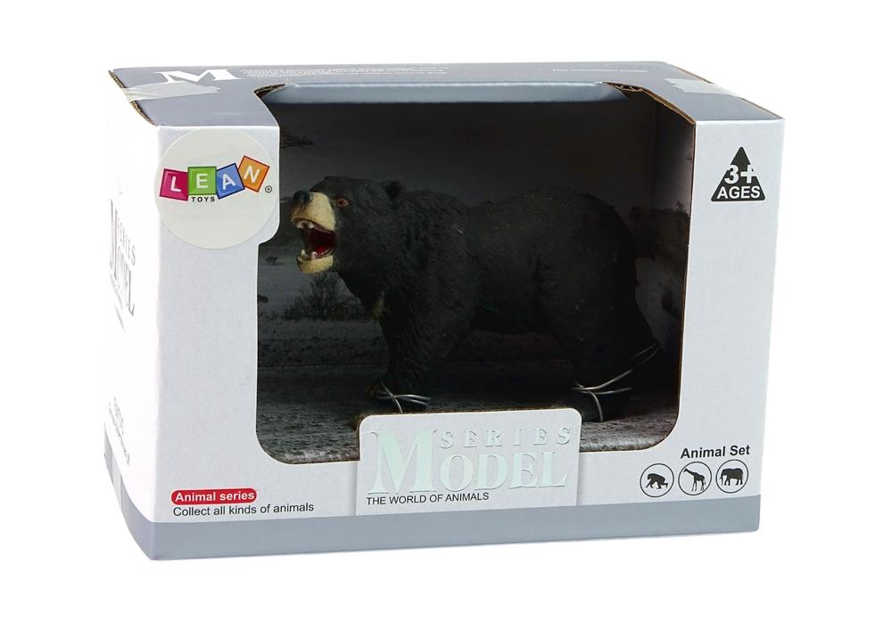 Realistisk Animal Bear Figurine Set för kreativ lek