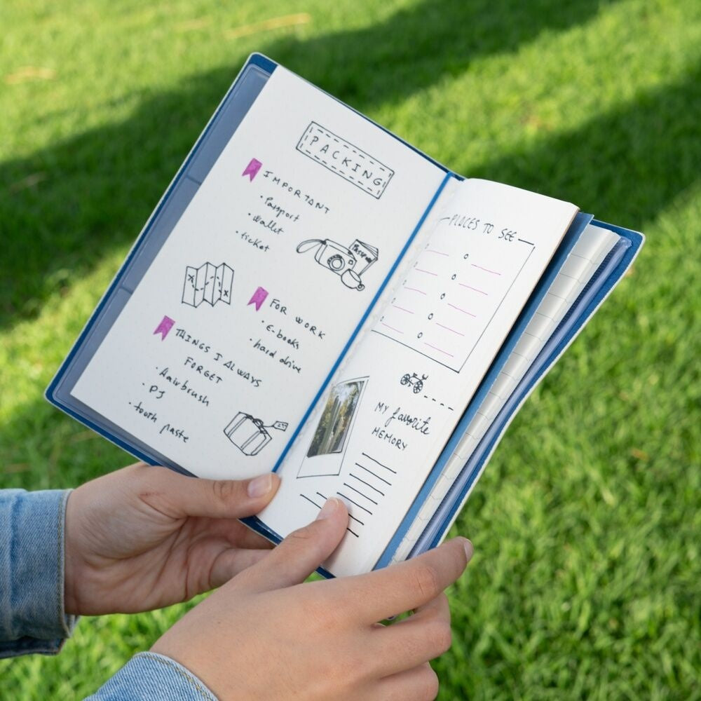 Resanteckningsbok för barn, perfekt för äventyr och journalföring