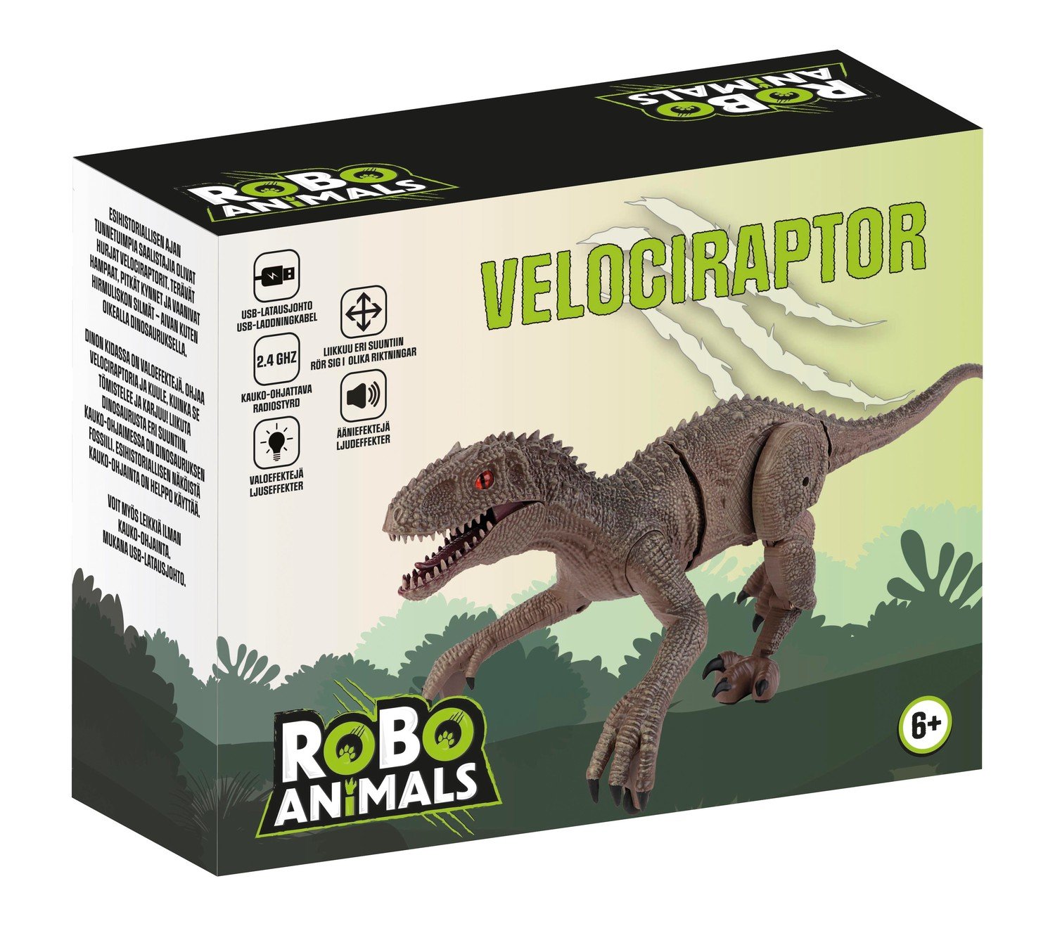 Robo Animals Radiostyret Velociraptor