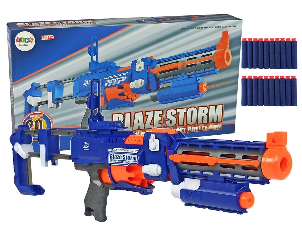 Roller Foam Dart Rifle med tilbehør &amp; 20 dartpile