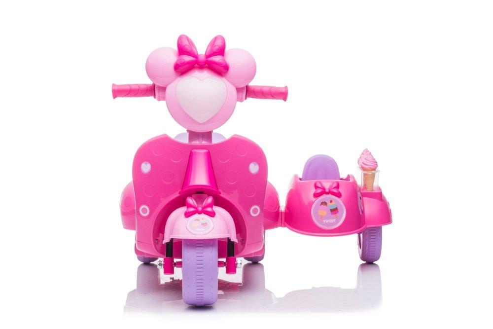 Pink Trehjulet cykel JT5258 med Ice Cream Shop Scooter - 8,7 kg