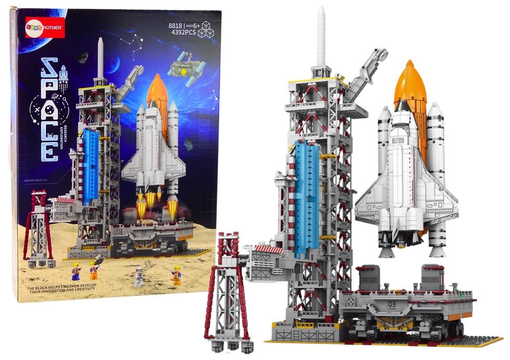 Rymdstationsraketuppsättning: 4392-Piece Adventure