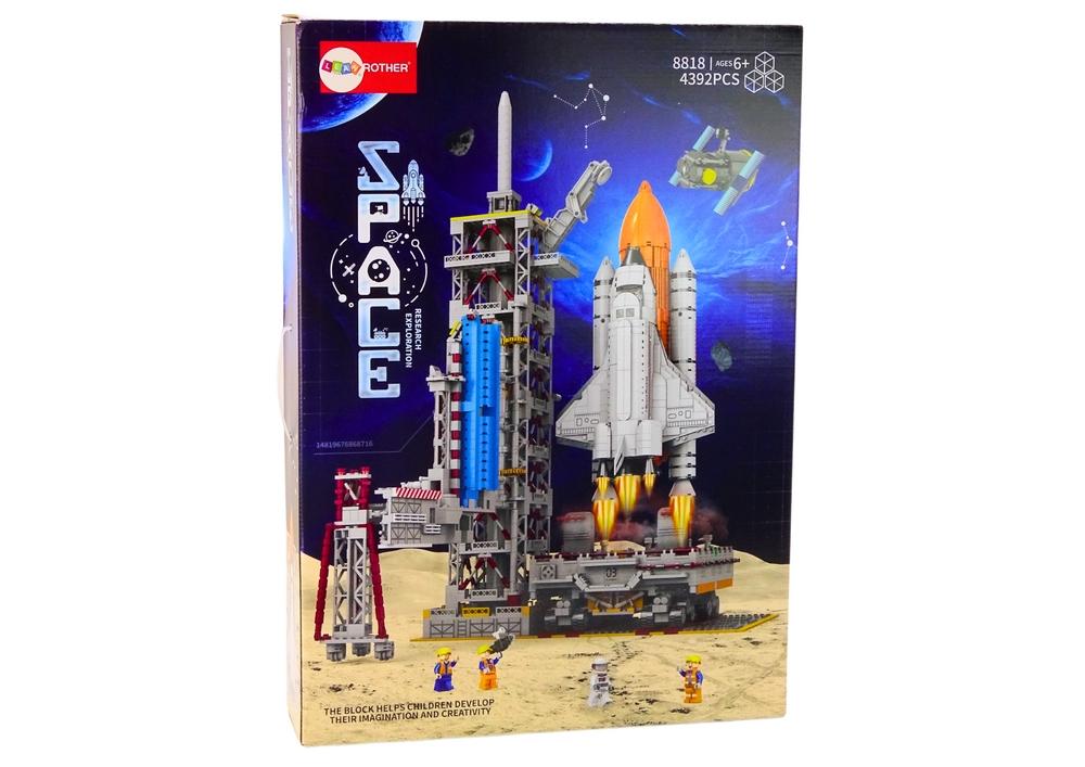 Rymdstationsraketuppsättning: 4392-Piece Adventure