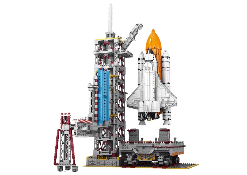 Rymdstationsraketuppsättning: 4392-Piece Adventure