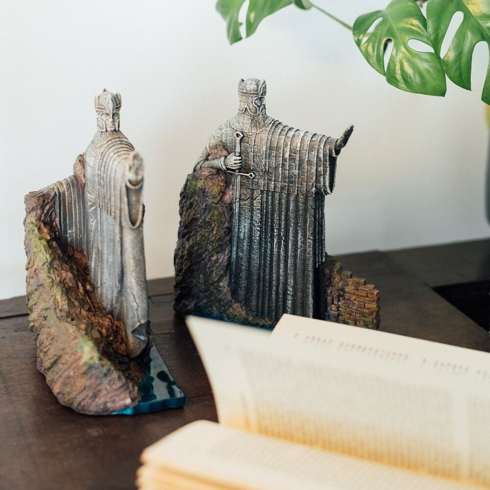 Sagan om ringen Argonath bokstöd för heminredning, 6 tum