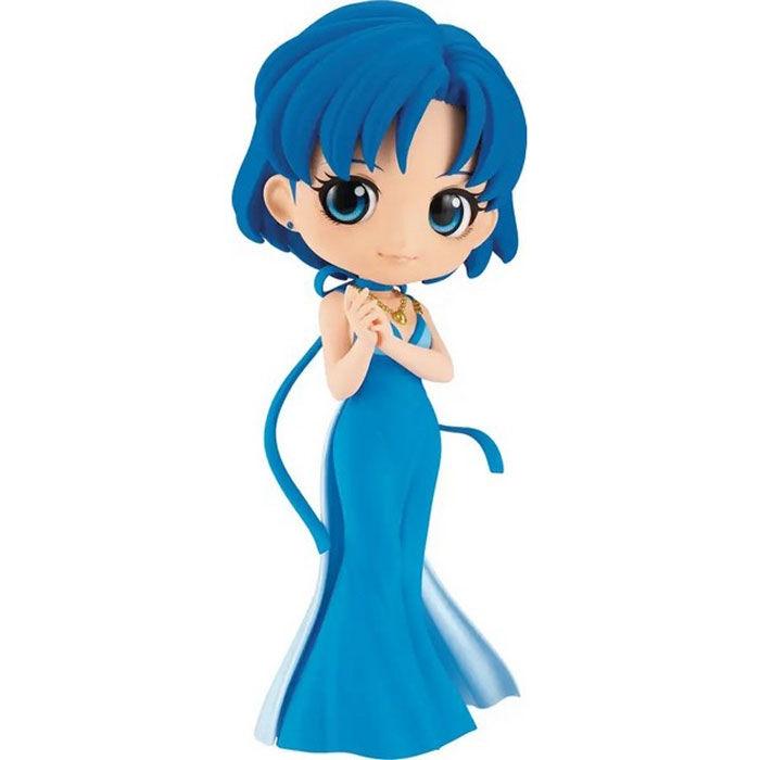 Sailor Moon Eternal the Movie Pretty Guardian Princess Mercury ver.A Q posket figur 14cm