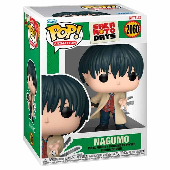 Sakamoto Days Nagumo Actionfigur, 6-tums samlarleksak
