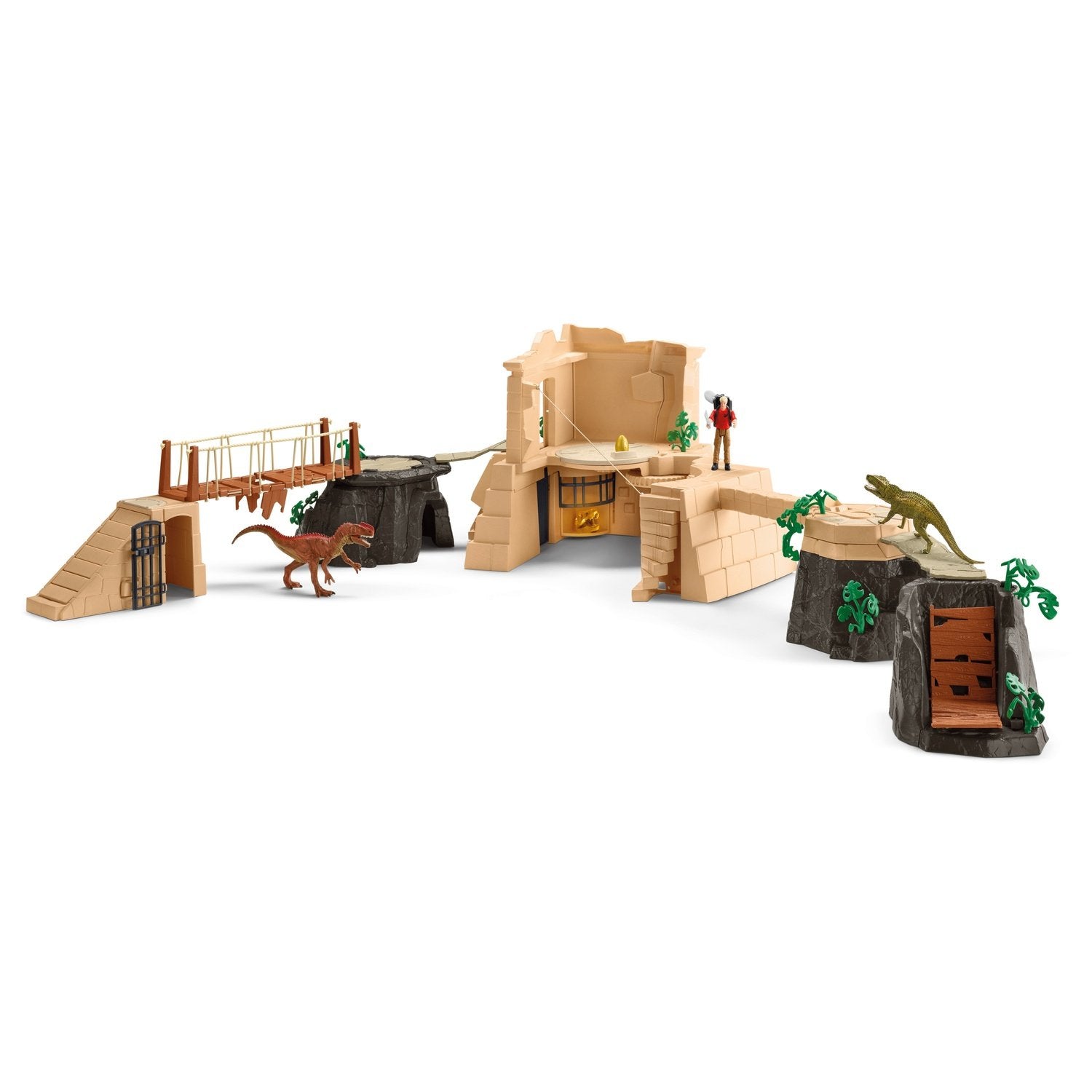 Schleich Dinosaurs Erobringen af ​​Dino-templet