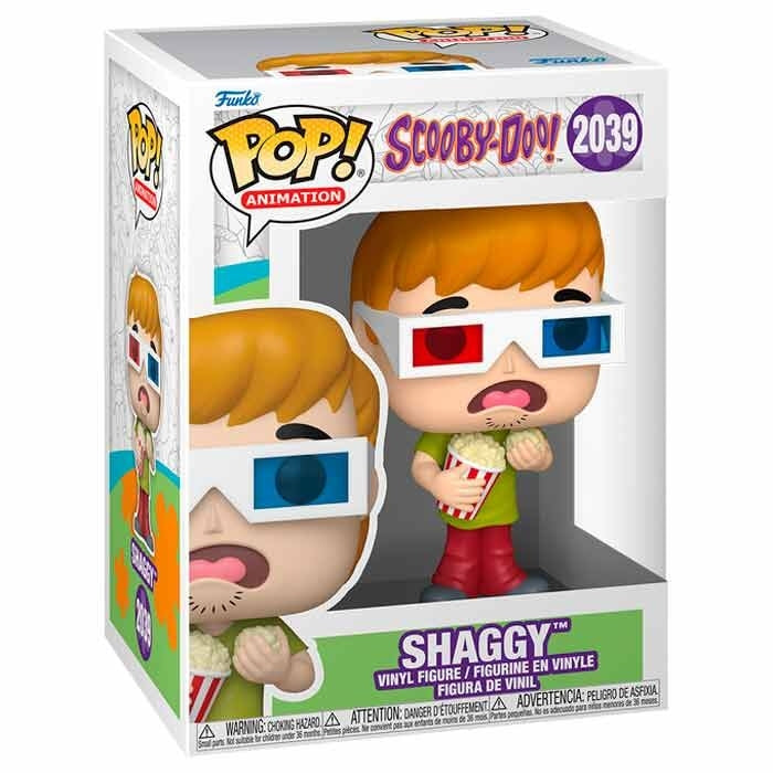 Scooby-Doo Shaggy Funko Pop Vinyl Figur, Samlarleksak