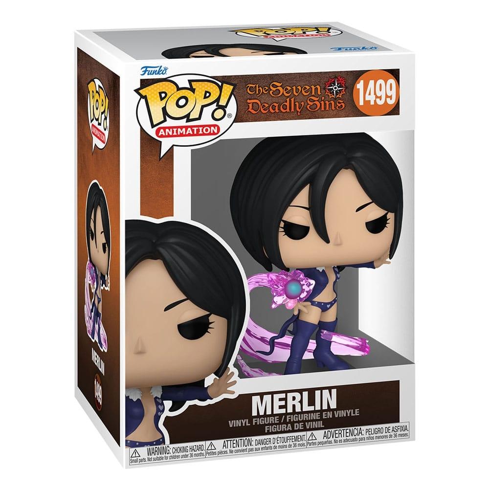 Seven Deadly Sins Pop! Animation Vinylfigur Merlin 9 cm