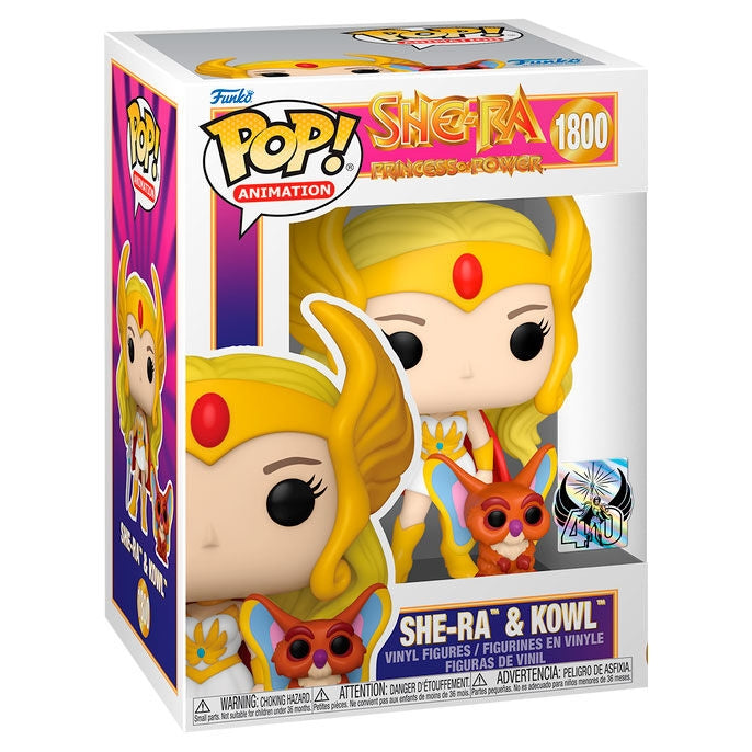 She-Ra Princess of Power Actionfigur med Kowl Companion