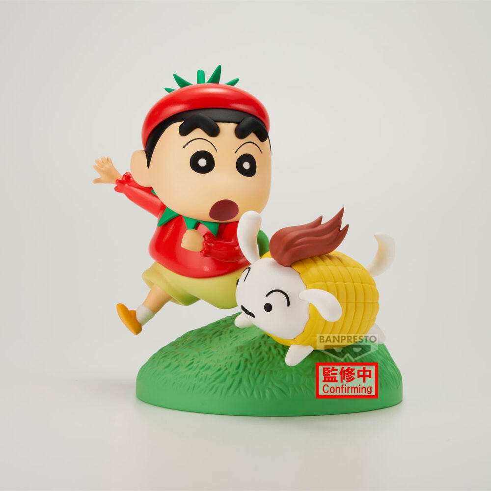 Shinnosuke grönsaksdräktfigur, 10 cm samlarleksak