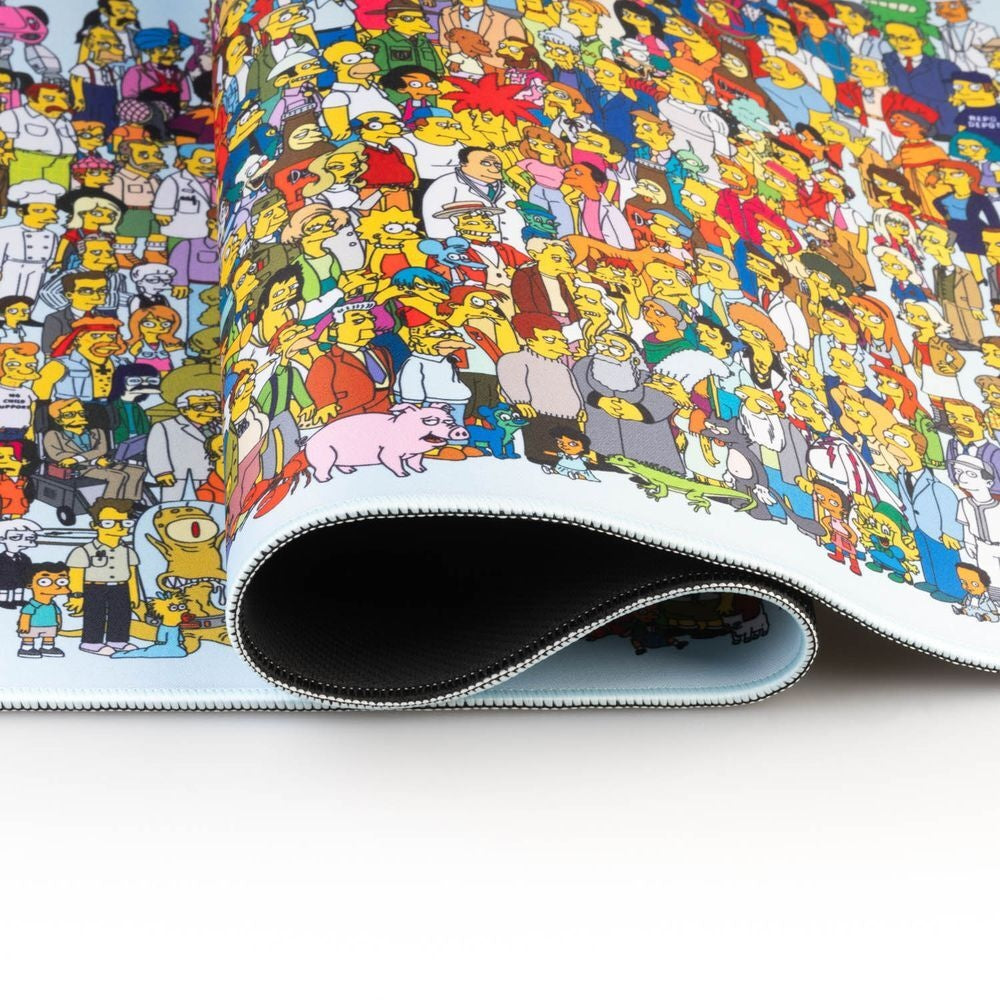 Simpsons spelbordsmatta, stor storlek, slitstarkt material