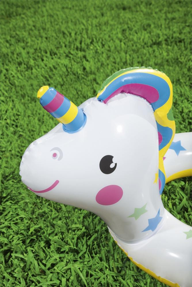 Unicorn Simring 79x58cm för barn 3-6, slitstark PVC