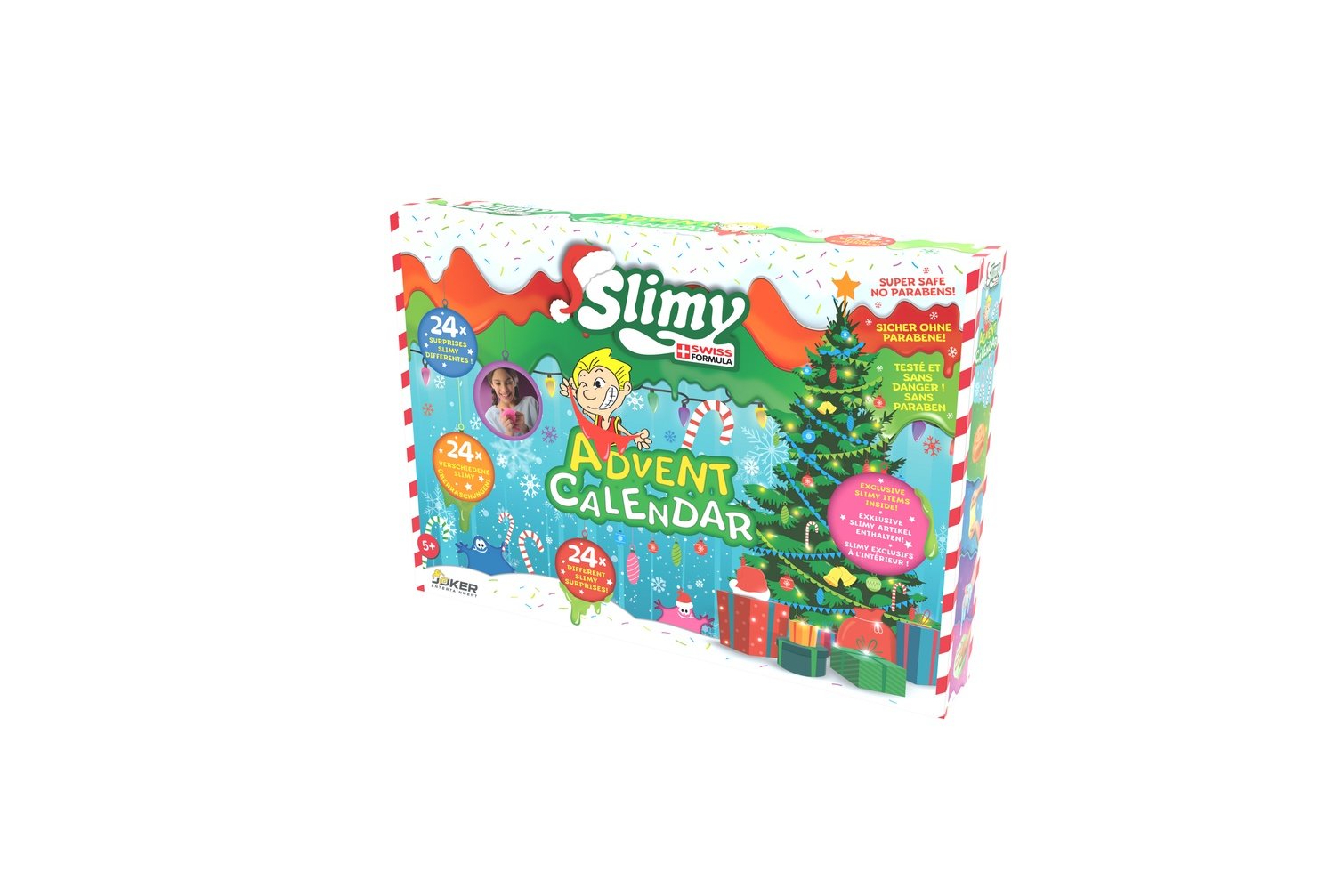 Slimet adventskalender