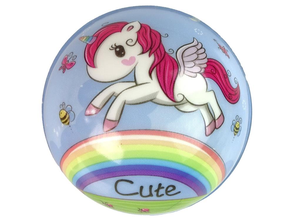 Soft Rainbow Baby Ball 8 cm - Unicorn Design, flere farver