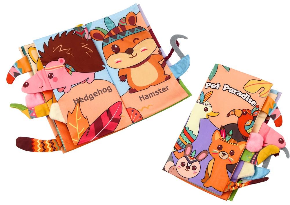 Soft Rasling Forest Animals: Interactive Baby Book