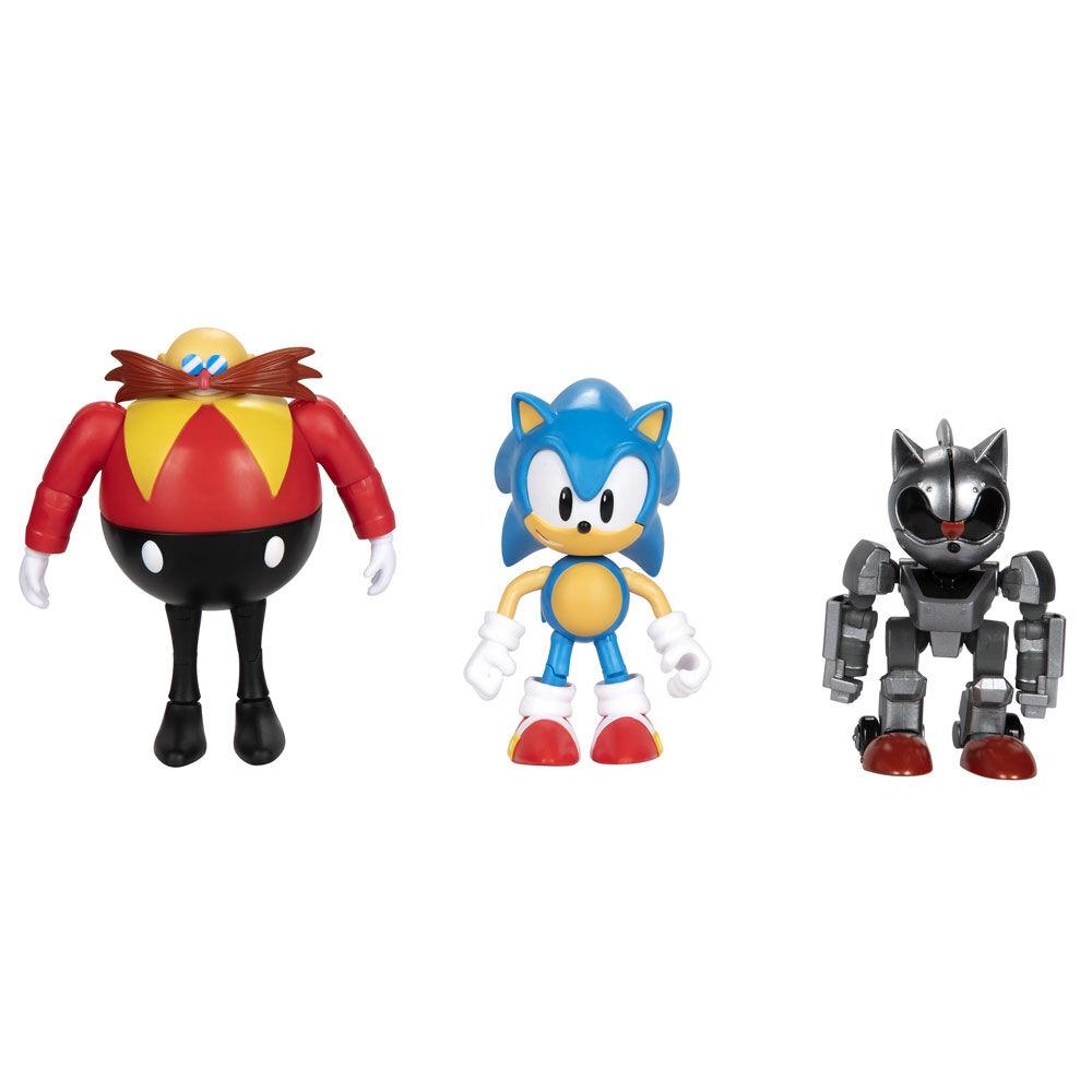 Sonic The Hedgehog 30-årsjubileum pack 3 figurer 10cm