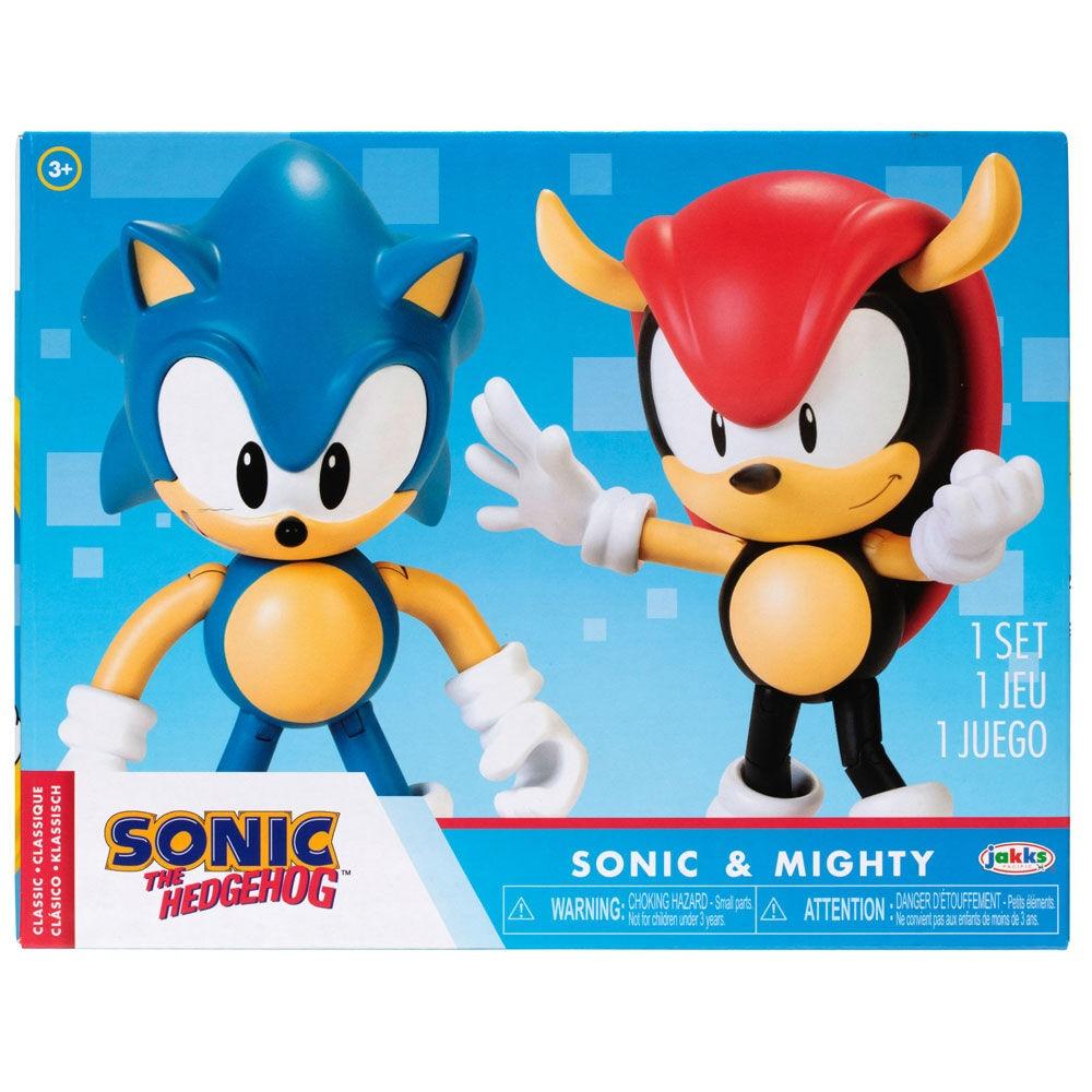 Sonic The Hedgehog Sonic &amp; Mighty Sonic - sæt med figurer 10 cm