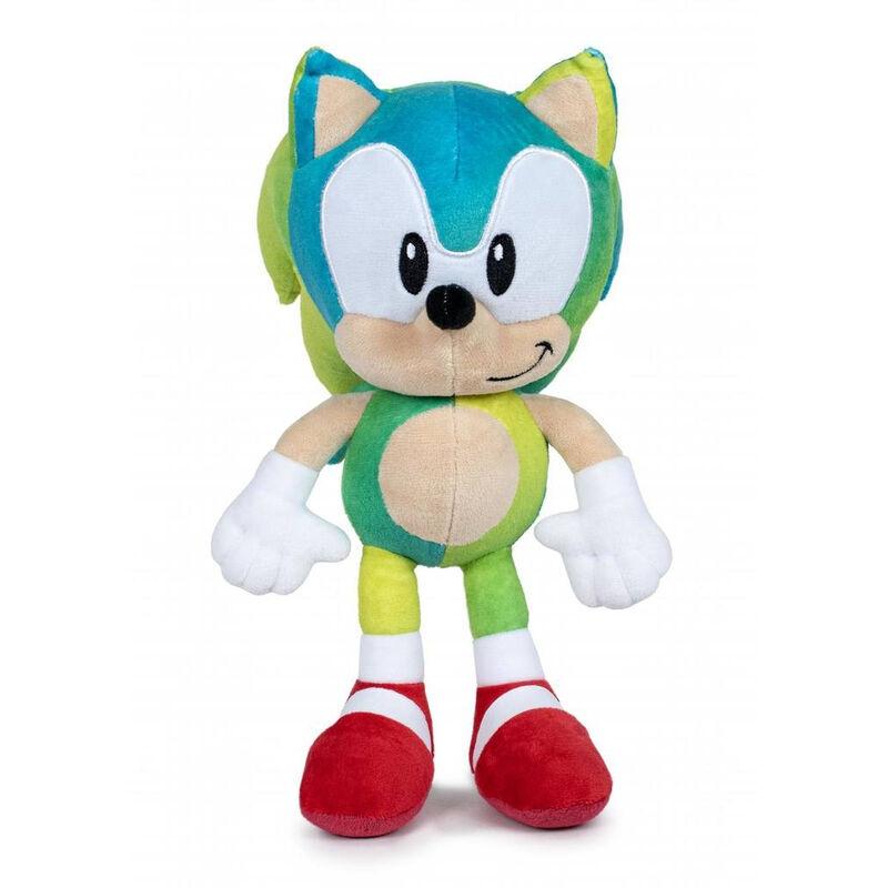 Sonic The Hedgehog nedbrudt Sonic plys legetøj 30 cm