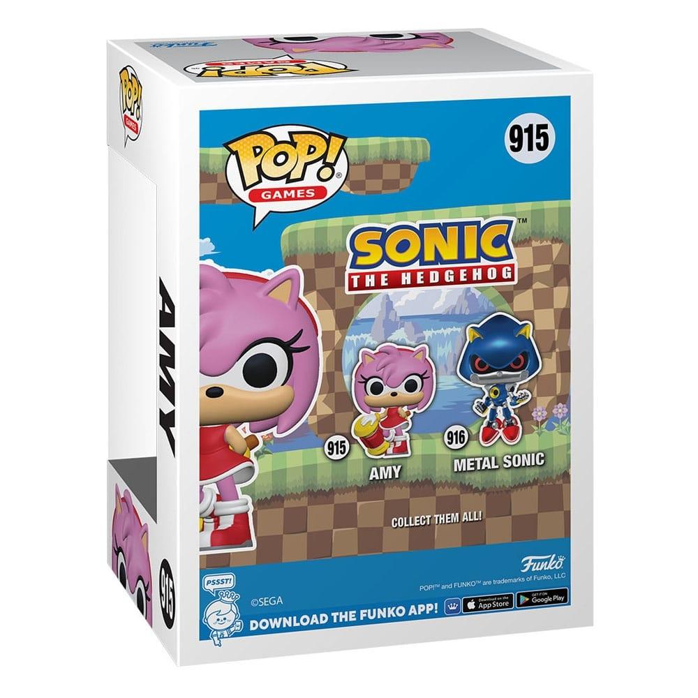 Sonic the Hedgehog POP! Spel Vinylfigur Amy Rose 9 cm