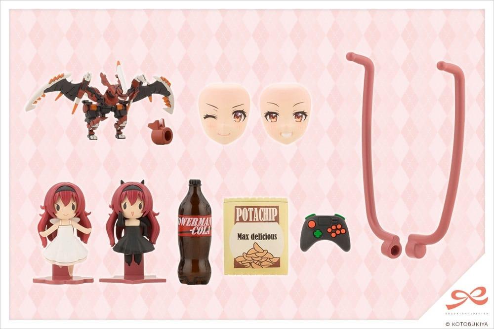 Sousai Shojo Teien Model Kit Accessory Set 1/10 After School Angel & Devil's Temptation Set