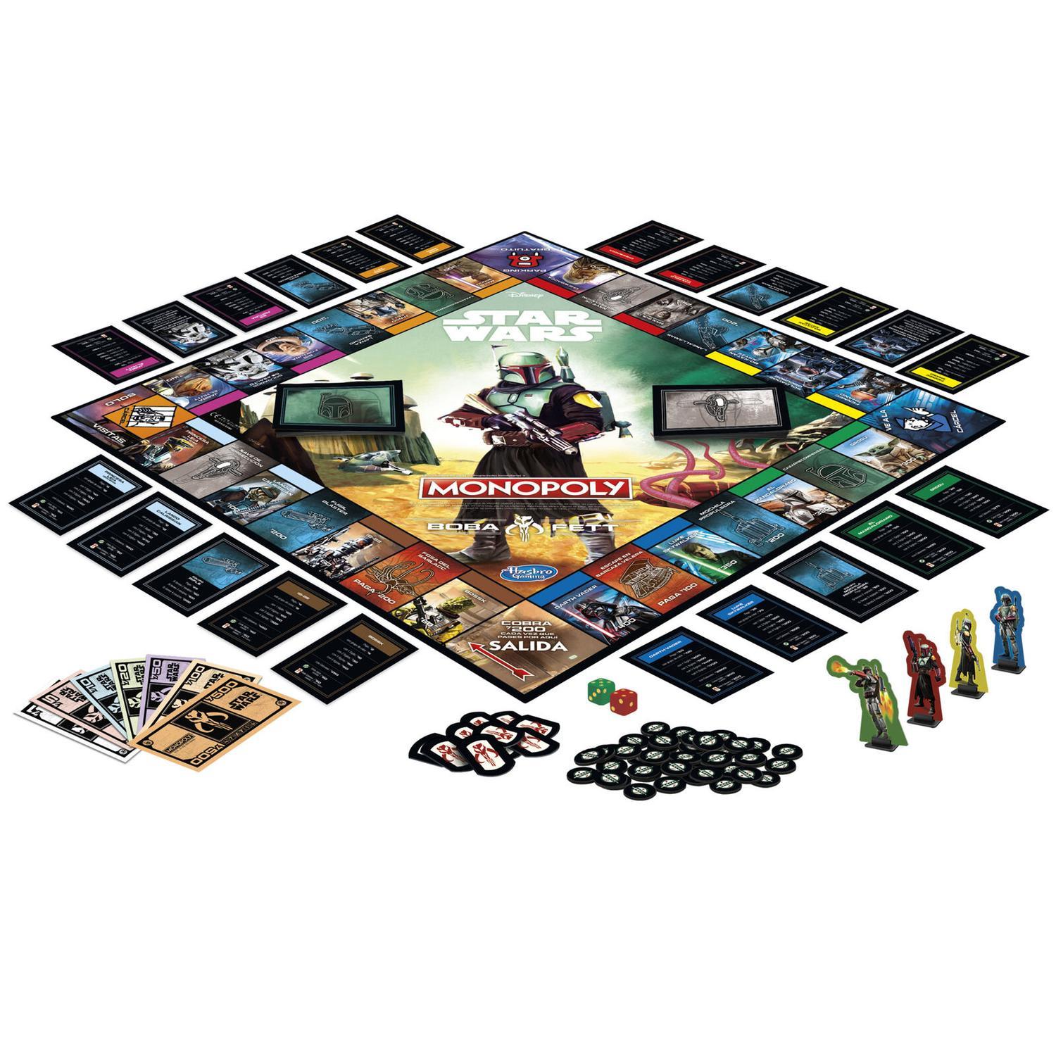 Spansk Star Wars Boba Fett Monopoly Game