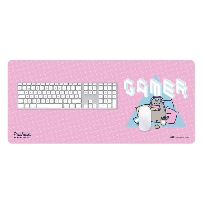 Spelbordsmatta för Pusheen-fans, stor storlek, slitstarkt material