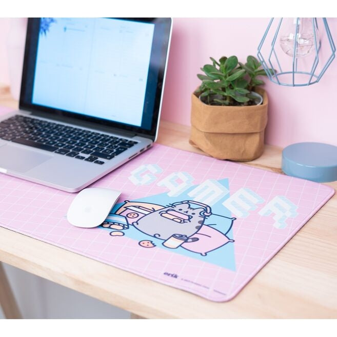 Spelbordsmatta för Pusheen-fans, stor storlek, slitstarkt material