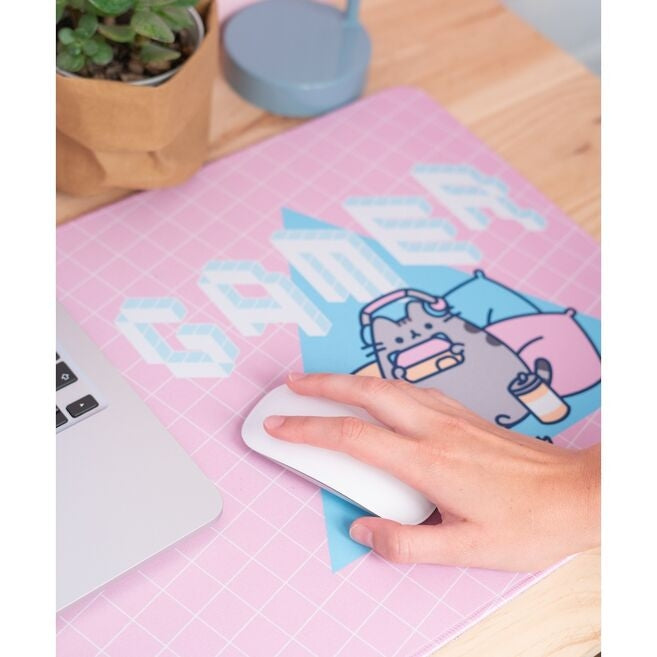 Spelbordsmatta för Pusheen-fans, stor storlek, slitstarkt material