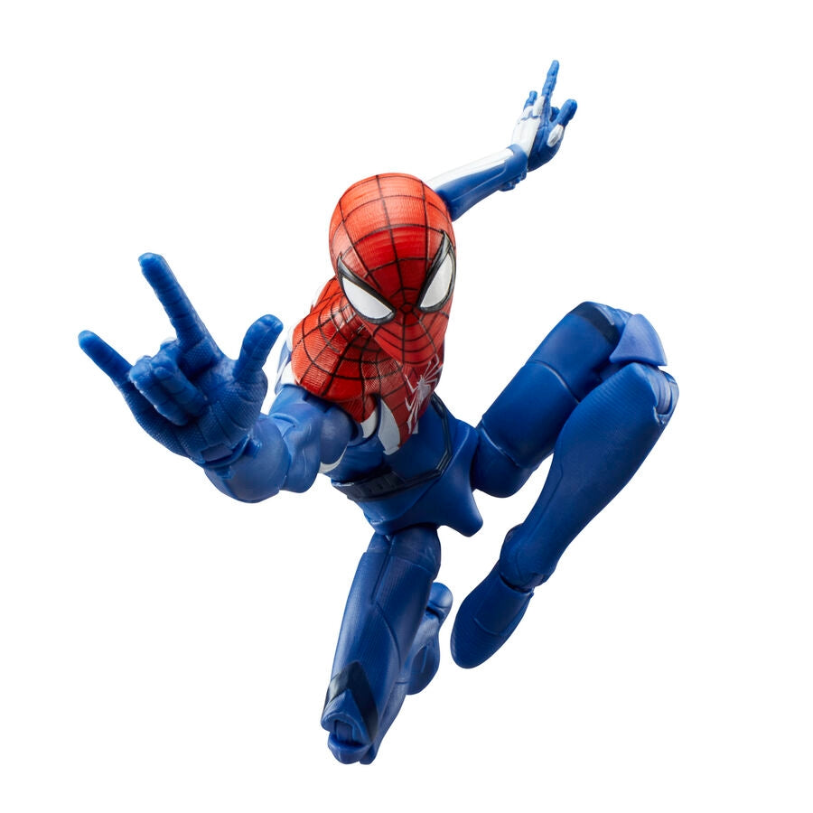 Spider-Man 2 Miles Morales uppgraderad kostymfigur, 15 cm