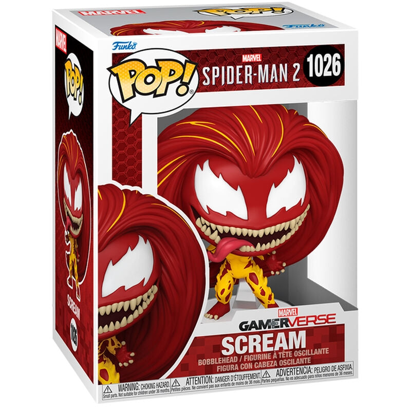 Spider-Man 2 Scream Figure, samlarobjekt actionleksak