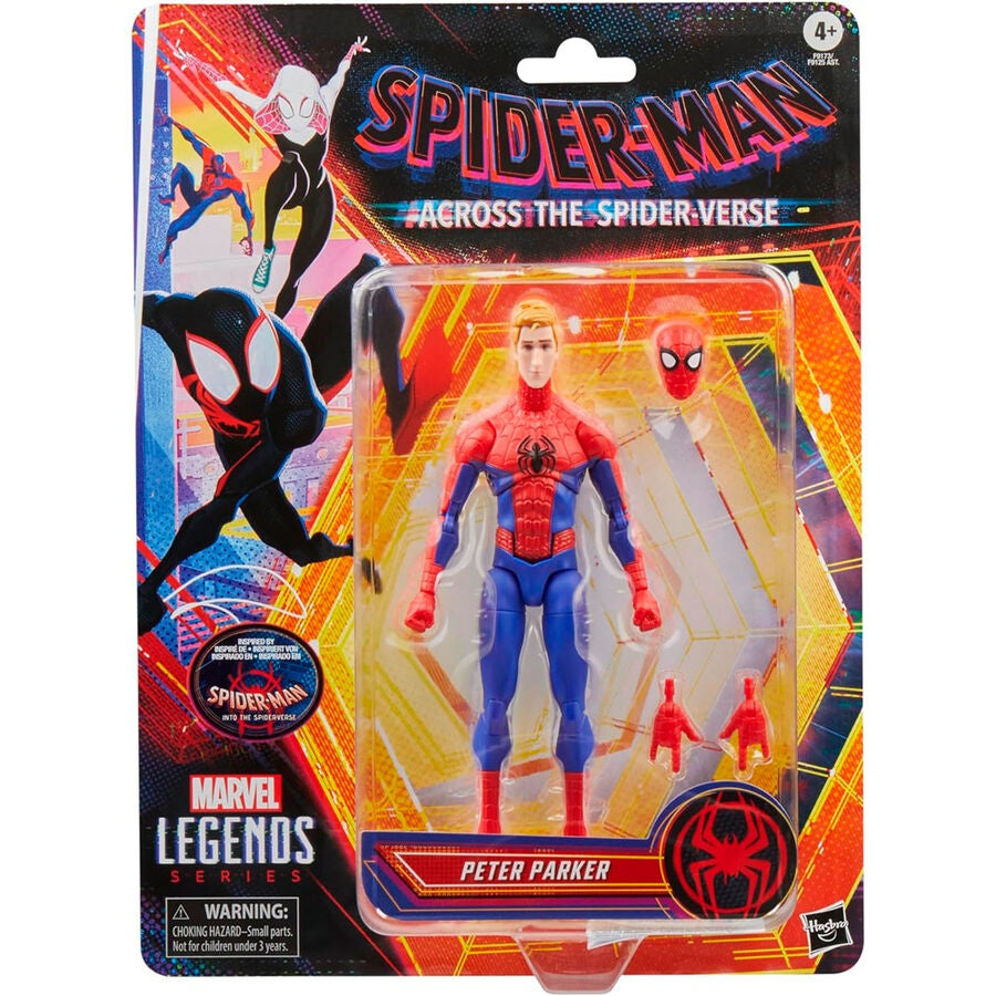 Spider-Man-figur 15 cm, tvärs över spindelversen