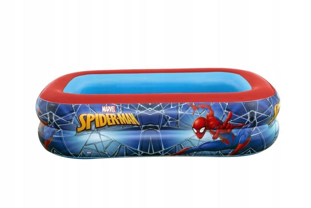 Spider-Man uppblåsbar pool: 200x146x48 cm, 450L kapacitet