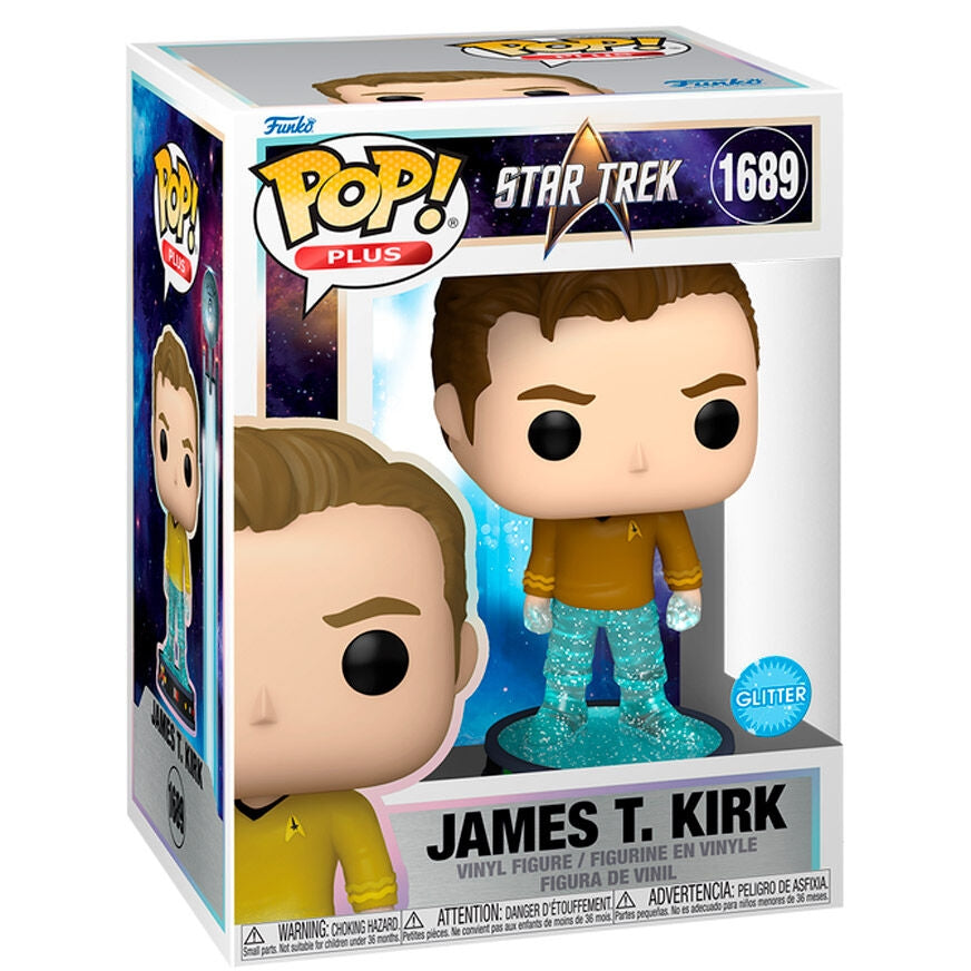 Star Trek James T. Kirk POP-figur - samlarleksak i vinyl