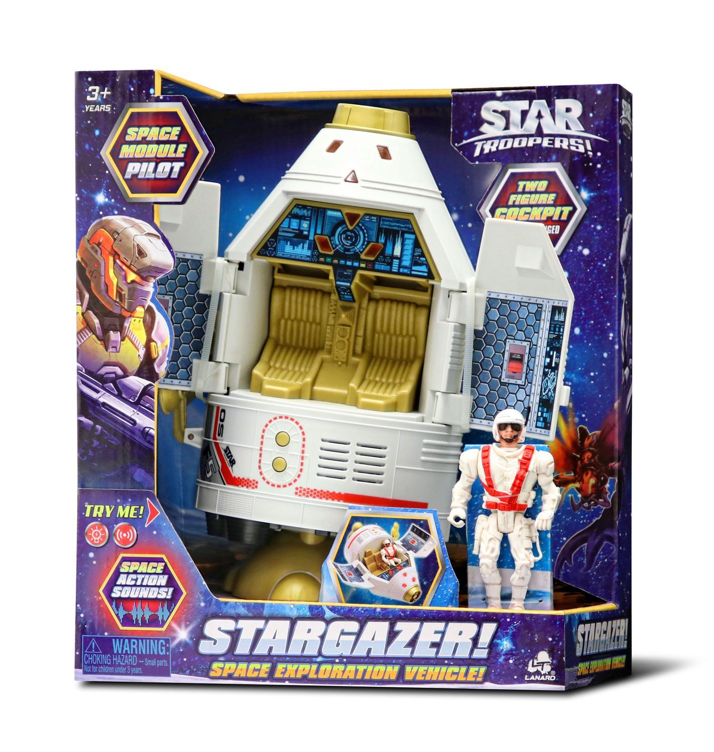 Star Troopers Playset Stargazer Light & Sound Capsule