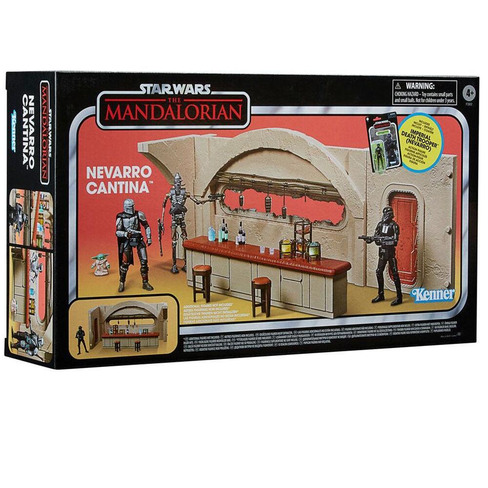 Star Wars Mandalorian Nevarro Cantina + Imperial Death Trooper figursæt