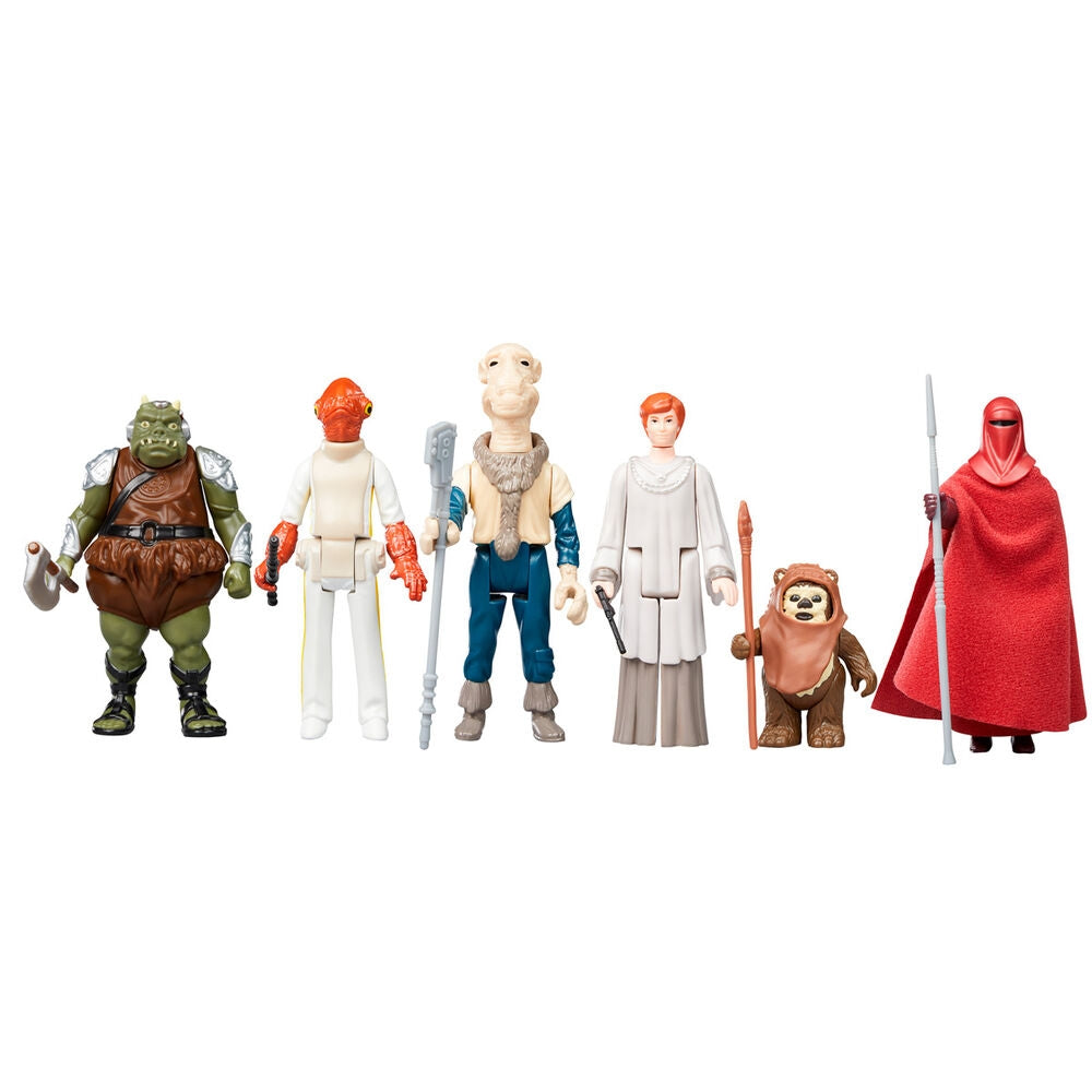 Star Wars Return of the Jedi Retro Collection 6-pack figurer 9,5 cm