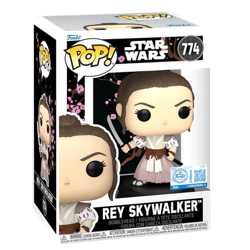 Star Wars Rey Exklusiv POP-figur – samlarbar vinylleksak