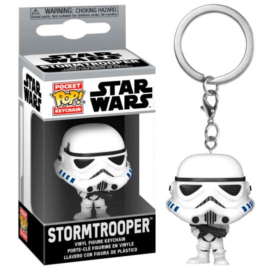 Star Wars Stormtrooper Pocket POP-nyckelring, samlarfigur