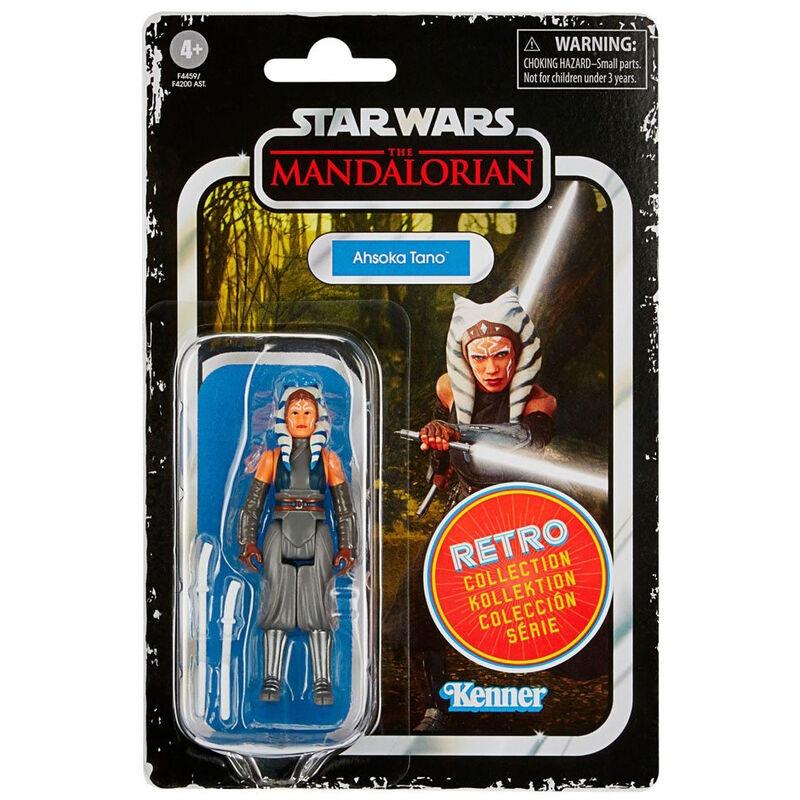 Star Wars The Mandalorian retrokollektion Ahsoka Tano figur 9,5cm