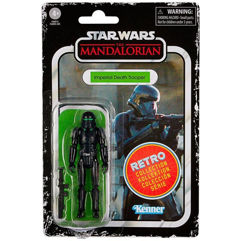 Star Wars Den Mandalorian retro kollektion Imperial Death Trooper figur 9,5 cm