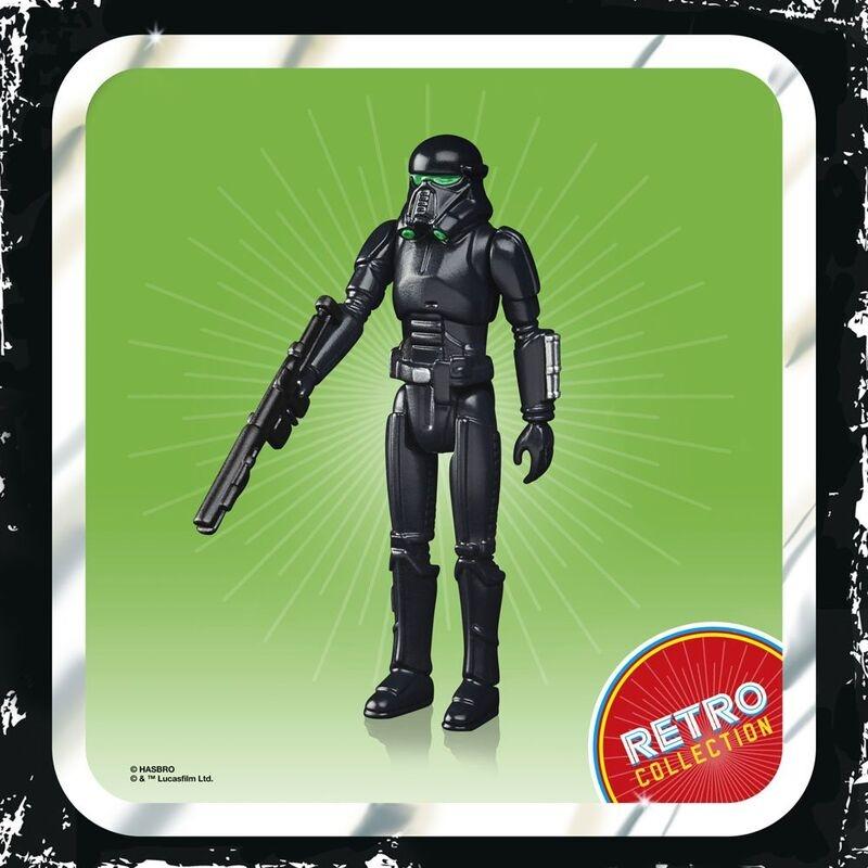 Star Wars The Mandalorian retrokollektion Imperial Death Trooper figur 9,5 cm