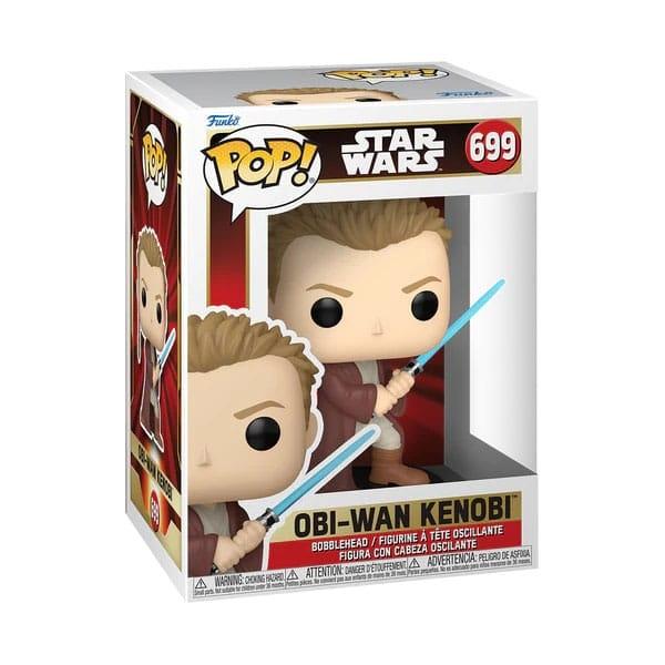 Star Wars The Phantom Menace Jubilæum POP! Vinylfigur Obi-Wan (ung) 9 cm