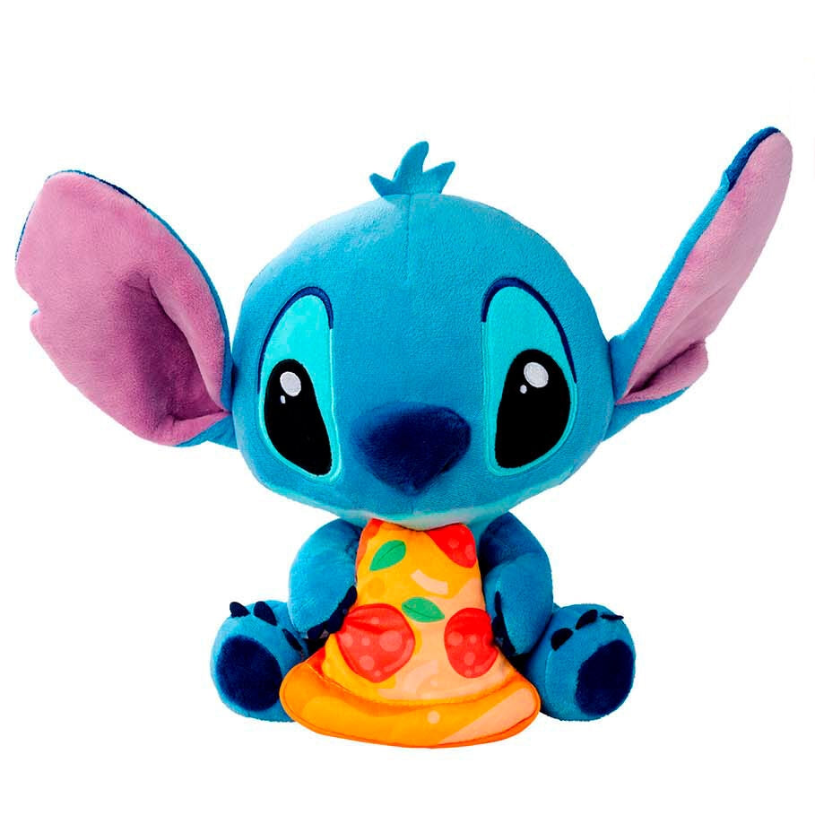 Stitch Pizza Plyschleksak 25 cm - Mjuk, söt, samlarbar
