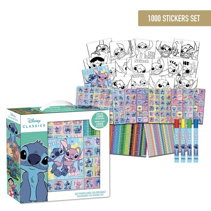Stitch Stickers Set, 1000 bitar för att tillverka och dekorera