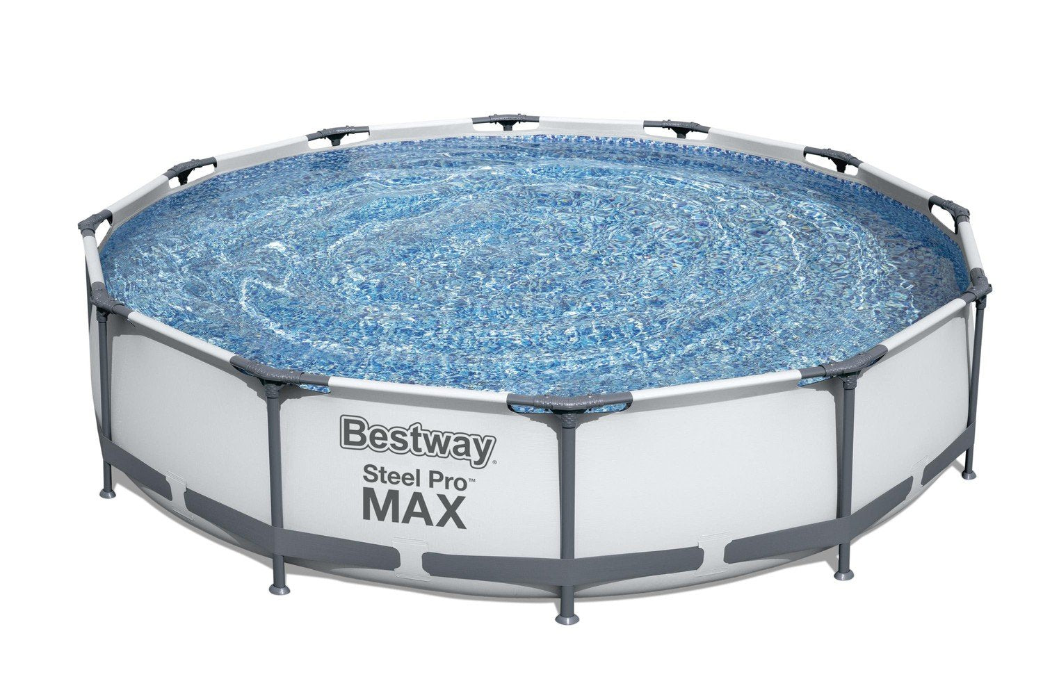 Stål Pro Max Pool Sæt 366 X 76 Cm